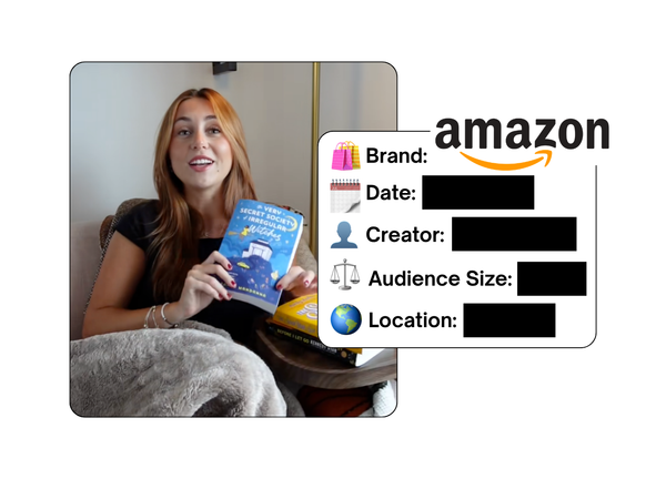 Spotted: Amazon in a new paid collab