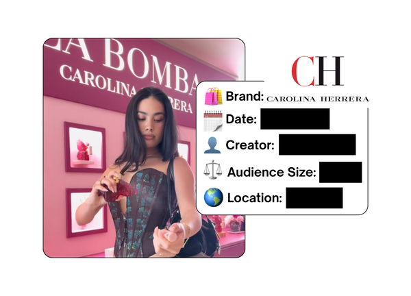 Spotted: Carolina Herrera in a new paid collab