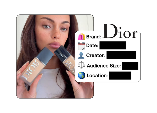 Spotted: Dior Beauty in a new paid collab