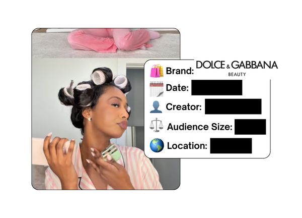 Spotted: Dolce&Gabbana Beauty in a new paid collab