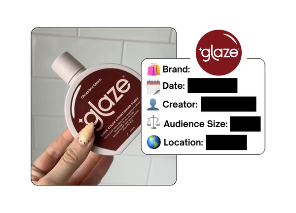 Spotted: Glaze Hair in a new paid collab