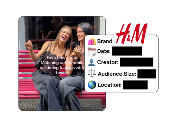 Spotted: H&M in a new paid collab