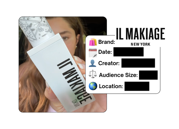 Spotted: IL MAKIAGE in a new paid collab