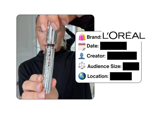 Spotted: L’Oreal in a new paid collab