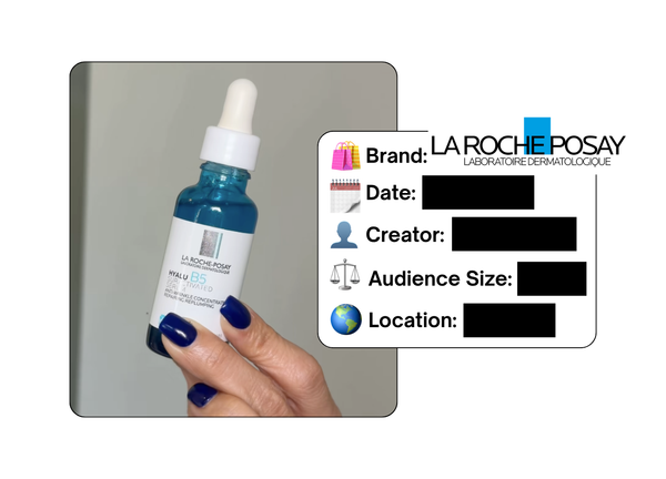 Spotted: La Roche-Posay in a new paid collab