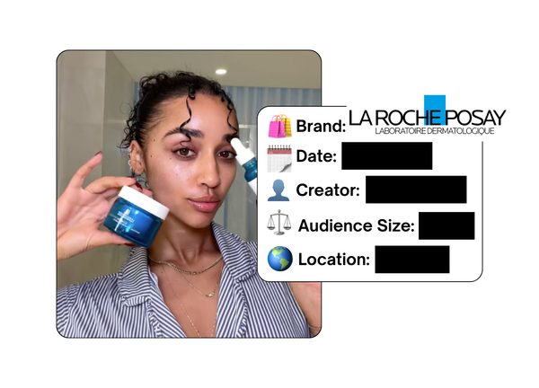 Spotted: La Roche-Posay in a new paid collab