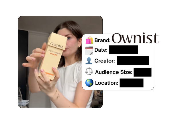 Spotted: Ownist in a new paid collab