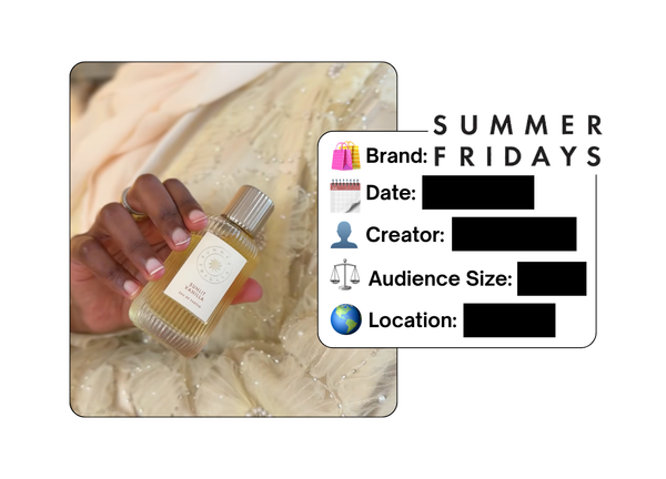 Spotted: Summer Fridays in a new paid collab