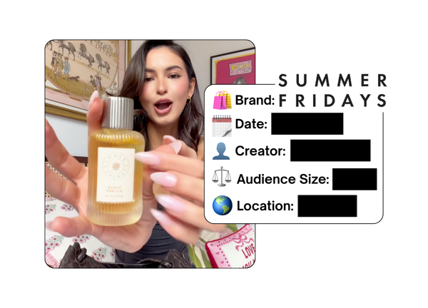 Spotted: Summer Fridays in a new paid collab