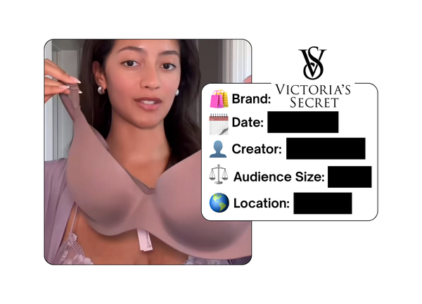 Spotted: Victoria’s Secret in a new paid collab