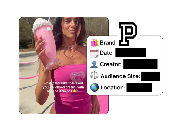 Spotted: VS Pink in a new paid collab
