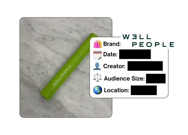 Spotted: Well People in a new paid collab