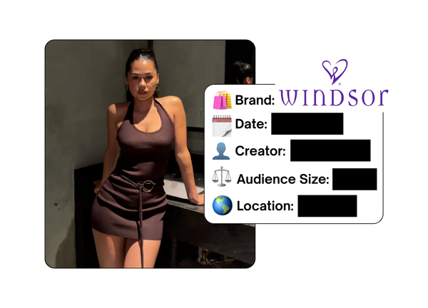 Spotted: ‎Windsor in a new paid collab
