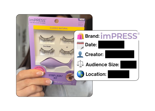 Spotted: imPRESS in a new paid collab
