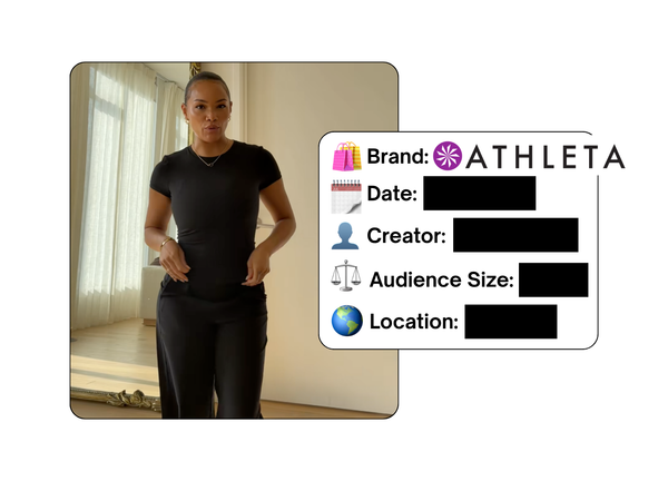 Spotted: ATHLETA in a new paid collab