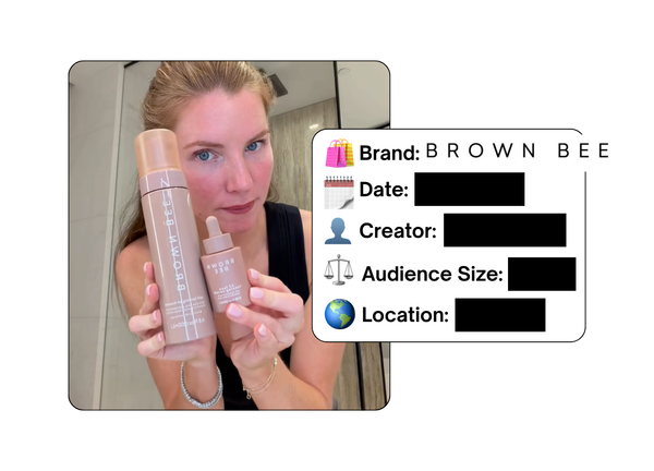 Spotted: BROWN BEE in a new paid collab