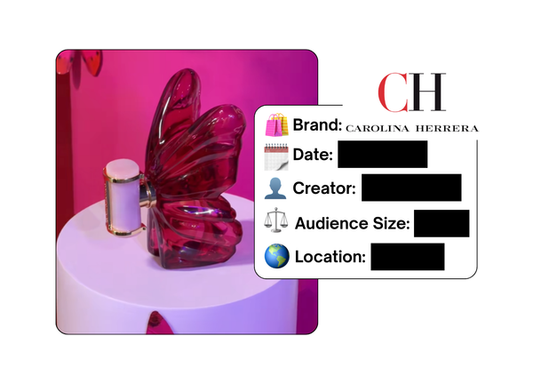 Spotted: Carolina Herrera in a new paid collab
