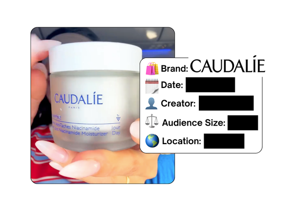 Spotted: Caudalie in a new paid collab