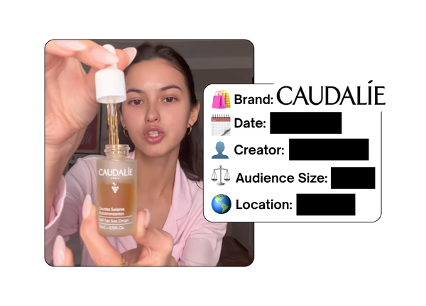 Spotted: Caudalie in a new paid collab