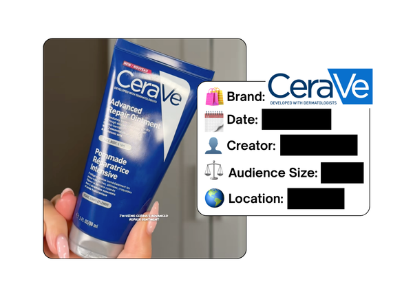Spotted: CeraVe in a new paid collab