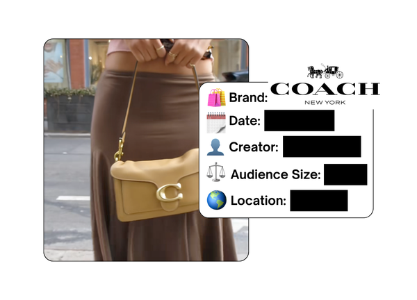 Spotted: Coach in a new paid collab