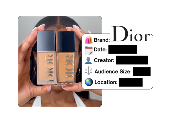 Spotted: Dior Beauty in a new paid collab