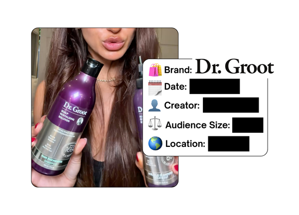 Spotted: Dr. Groot in a new paid collab