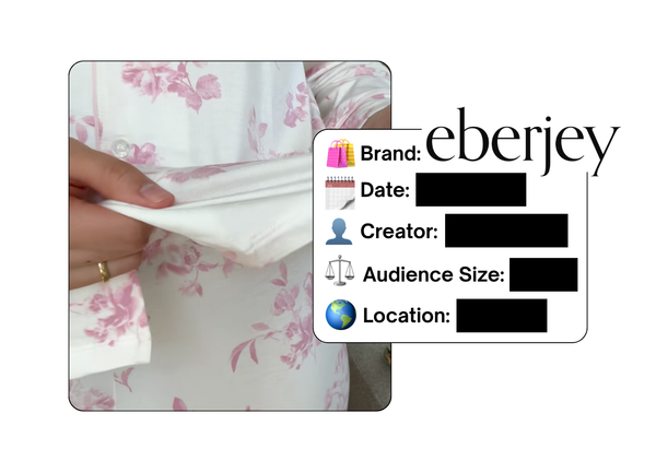 Spotted: Eberjey in a new paid collab