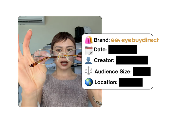 Spotted: Eyebuydirect in a new paid collab