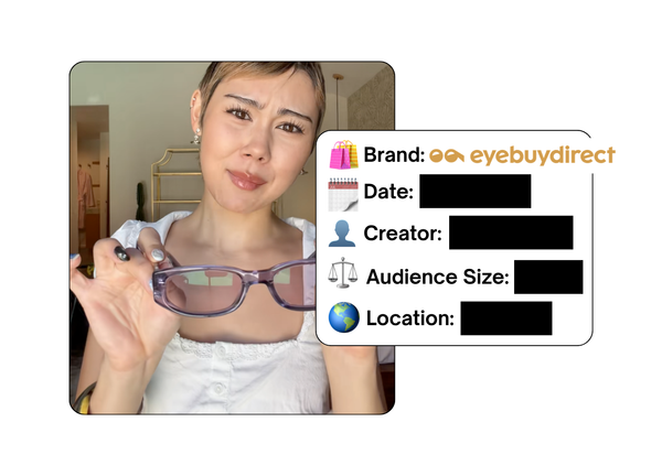 Spotted: Eyebuydirect in a new paid collab