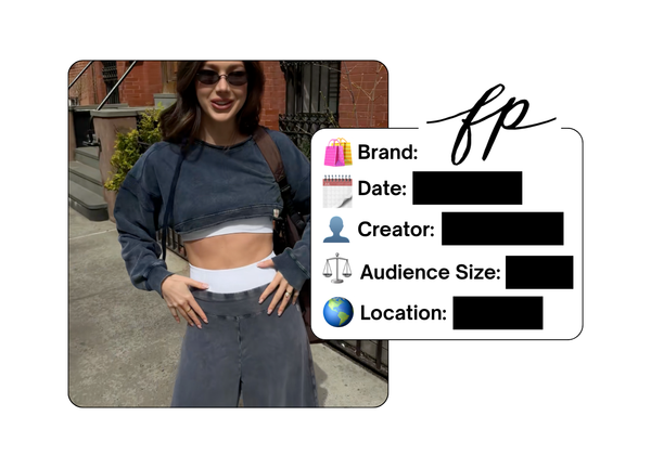 Spotted: FP Movement in a new paid collab