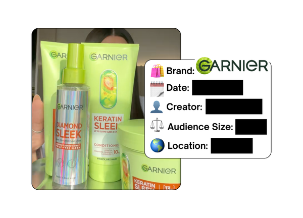 Spotted: Garnier in a new paid collab