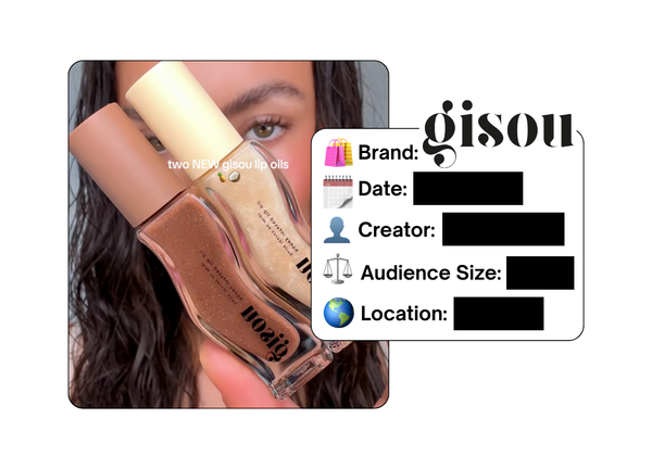 Spotted: Gisou in a new paid collab