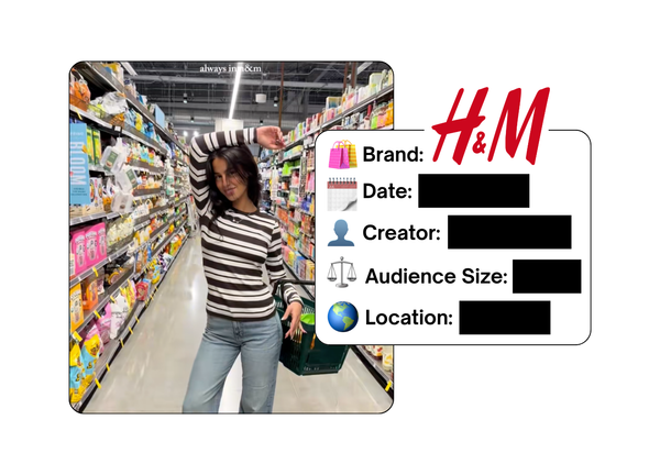 Spotted: H&M in a new paid collab