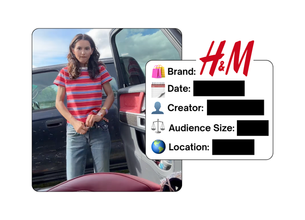 Spotted: H&M in a new paid collab