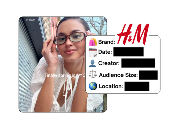 Spotted: H&M in a new paid collab