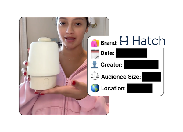 Spotted: Hatch in a new paid collab