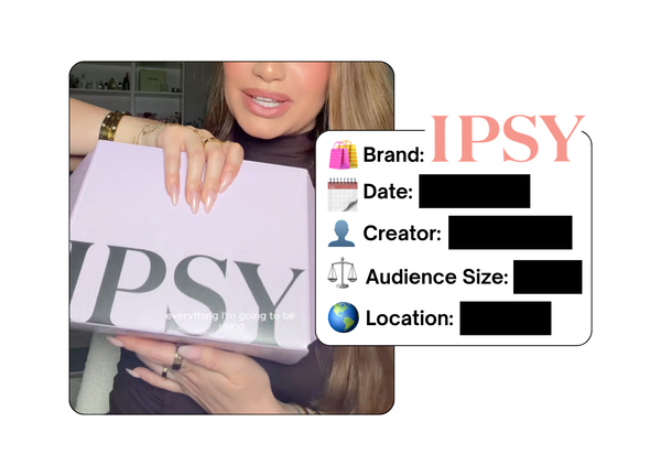 Spotted: IPSY in a new paid collab