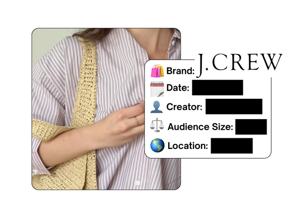 Spotted: J.Crew in a new paid collab