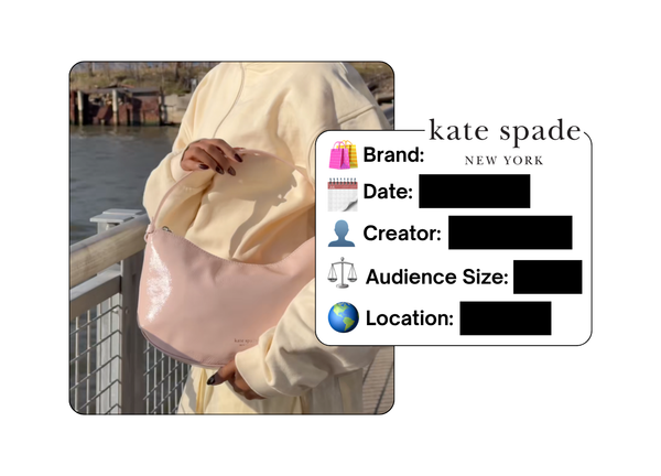 Spotted: Kate Spade in a new paid collab