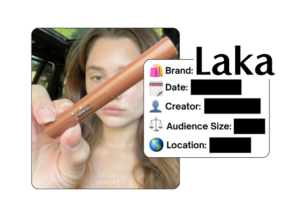 Spotted: Laka in a new paid collab