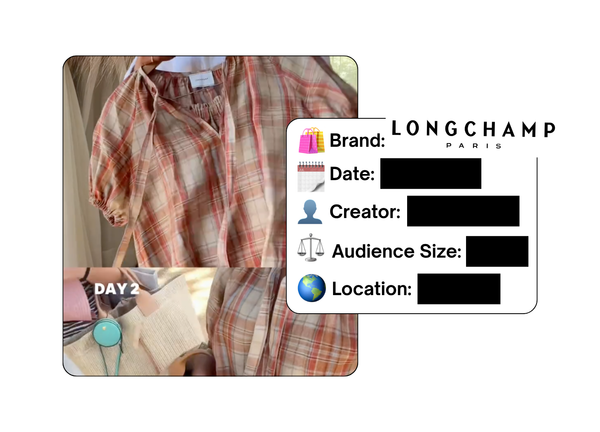 Spotted: Longchamp in a new paid collab