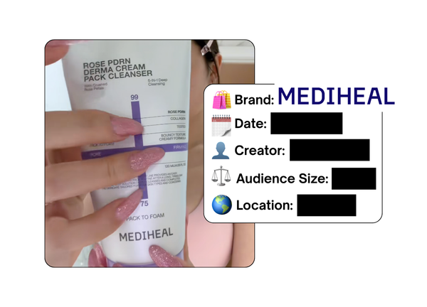 Spotted: MEDIHEAL in a new paid collab