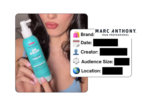 Spotted: Marc Anthony Hair in a new paid collab