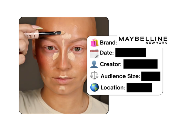 Spotted: Maybelline in a new paid collab