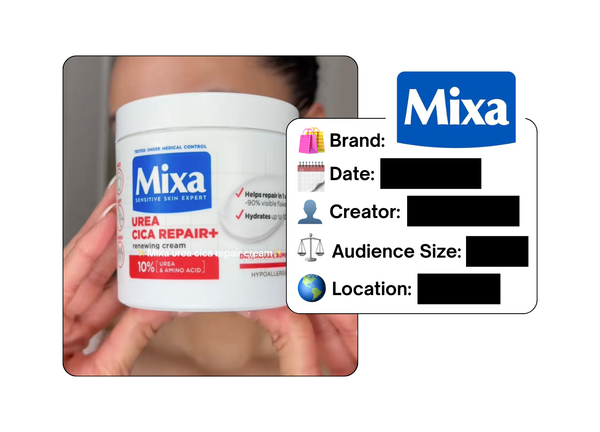 Spotted: Mixa in a new paid collab