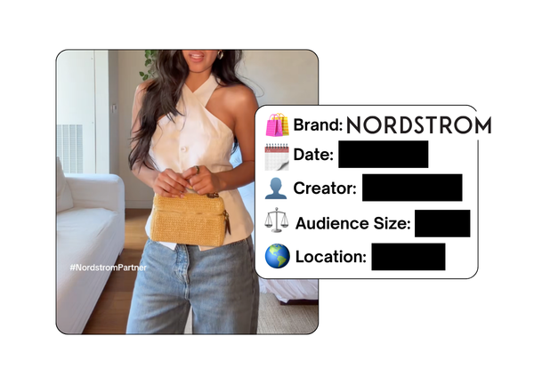 Spotted: ‎Nordstrom in a new paid collab