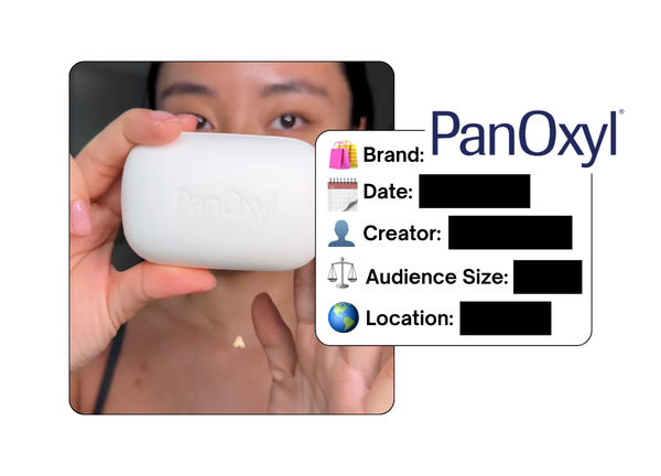 Spotted: PanOxyl in a new paid collab