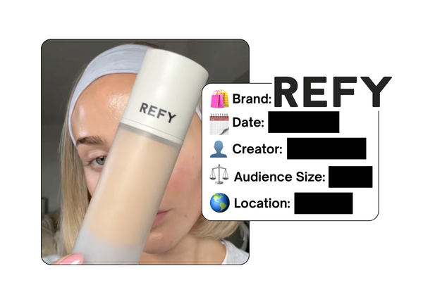 Spotted: REFY in a new paid collab