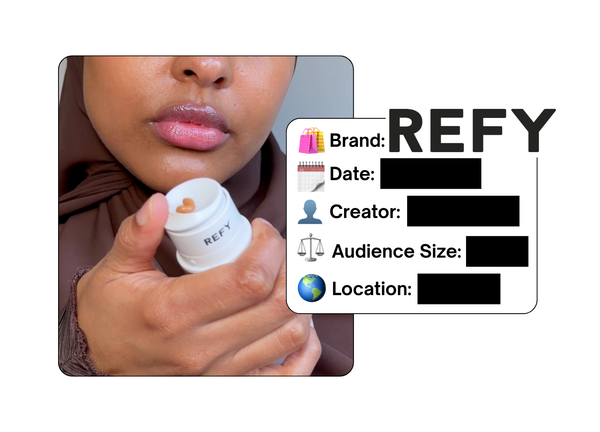 Spotted: REFY in a new paid collab